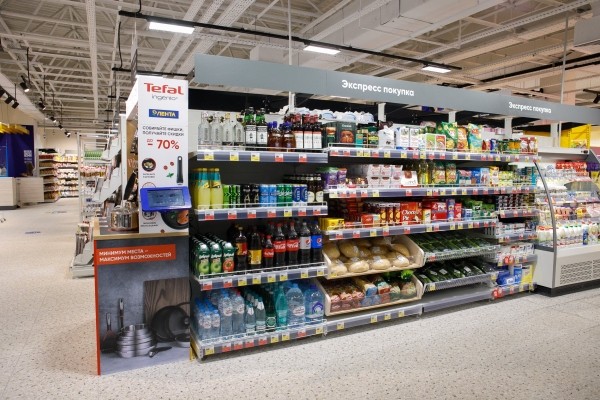 «Лента» отрабатывает модель супермаркета «Лента» отрабатывает модель супермаркета