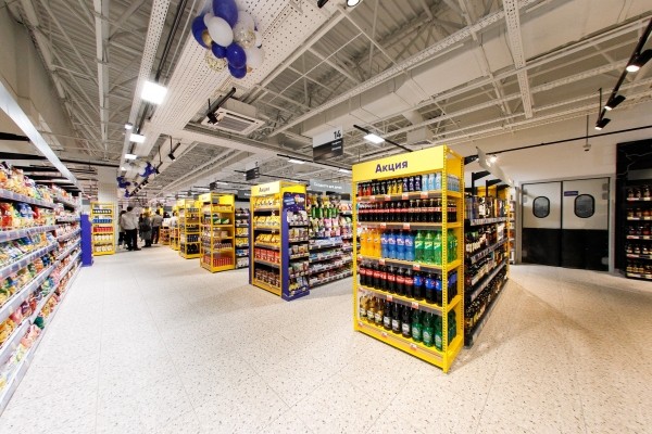 «Лента» отрабатывает модель супермаркета «Лента» отрабатывает модель супермаркета