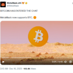 MetaMask теперь официально поддерживает биткоин