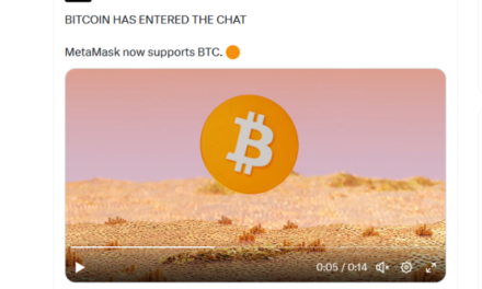 MetaMask теперь официально поддерживает биткоин