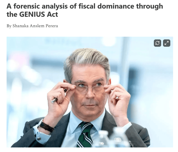 Заставляет ли GENIUS эмитентов стейблкоинов скрывать покупателей долга США? Заставляет ли GENIUS эмитентов стейблкоинов скрывать покупателей долга США?