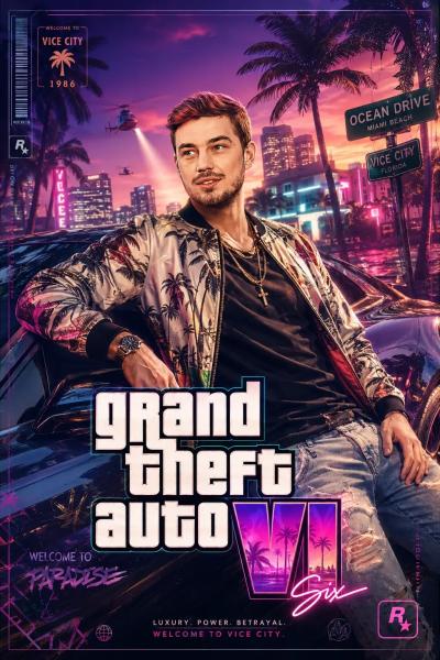 
											
							Промт для фото в стиле GTA 6, +нейросети для обработки						
									